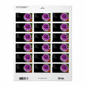 Liebe Adressaufkleber (Vorne)