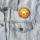 Liebe-Affe Button (Beispiel)