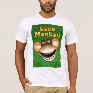 Liebe-Affe T-Shirt
