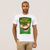 Liebe-Affe T-Shirt (Vorne ganz)