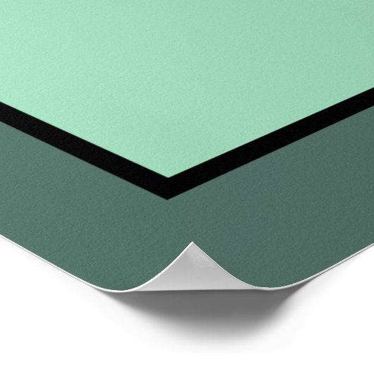 Liebe-Affirmations-Poster Poster (Ecke)