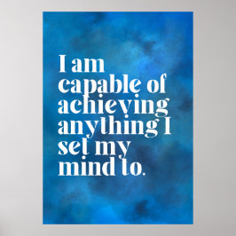 Liebe-Affirmations-Poster Poster