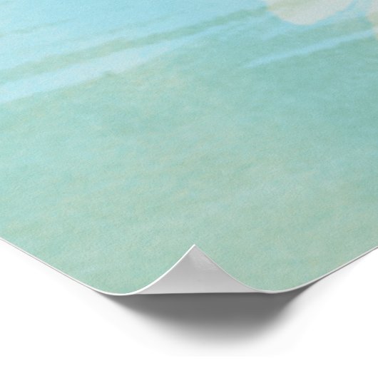 Liebe-Affirmations-Poster Poster (Ecke)