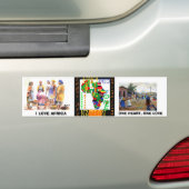 Liebe Afrika, Frau von Afrikaner 2, NJAIRA, Autoaufkleber (Auf Auto)