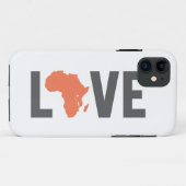 Liebe-Afrika iPhone 5 Fall Case-Mate iPhone Hülle (Rückseite (Horizontal))