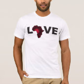 LIEBE AFRIKA T-Shirt (Vorderseite)