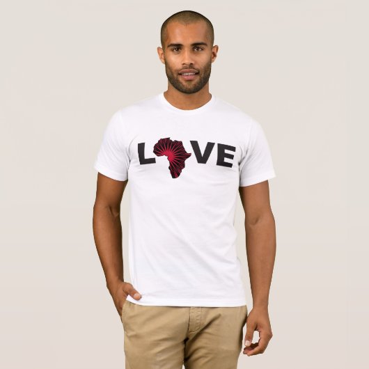LIEBE AFRIKA T-Shirt (Vorne ganz)