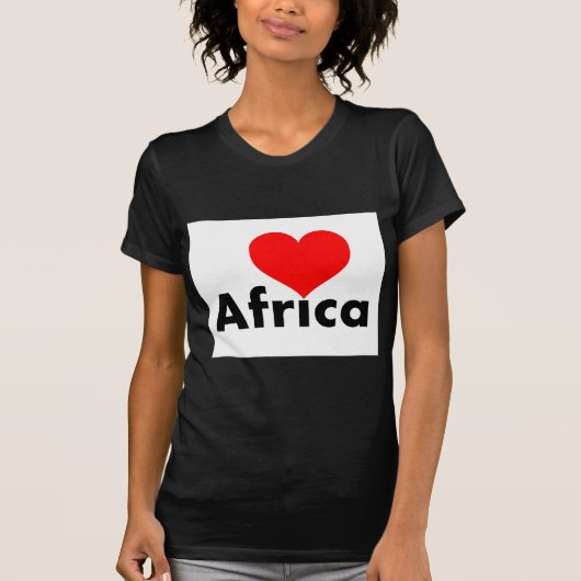 Liebe Afrika T-Shirt (Vorderseite)