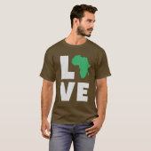 Liebe Afrika T - Shirt (Vorne ganz)