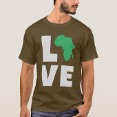 Liebe Afrika T - Shirt (Vorderseite)