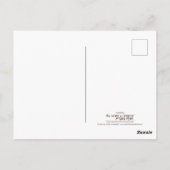 Liebe Ahava auf Hebräisch Postkarte (Rückseite)