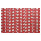 LIEBE Ahornleaf Kanada Weißes Rotes Stoff (Fat Quarter (45,7 x 55,9 cm))