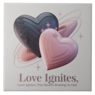 Liebe aktiviert Herzgetränk Untersetzer