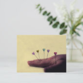 Liebe Akupunktur Postkarte (Stehend Vorderseite)
