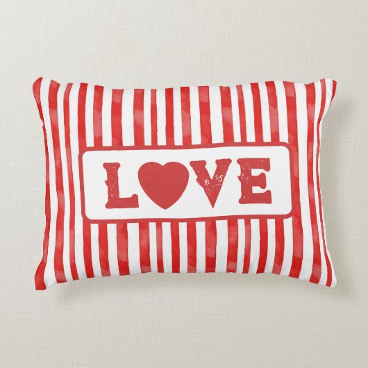 Liebe Akzent Pillow Dekokissen (Vorderseite)