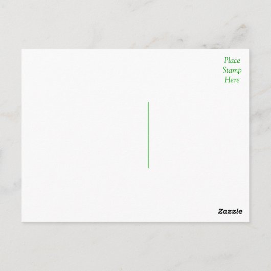 Liebe Alaskan Malamute Welpenhund Postkarte (Rückseite)