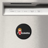 Liebe Albanien Magnet (In Situ (Geschirrspüler))