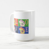 LIEBE-ALBERNE ALTE BÄRN-TASSE KAFFEETASSE (Vorderseite Links)