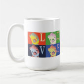 LIEBE-ALBERNE ALTE BÄRN-TASSE KAFFEETASSE (Links)
