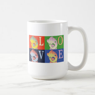 LIEBE-ALBERNE ALTE BÄRN-TASSE KAFFEETASSE