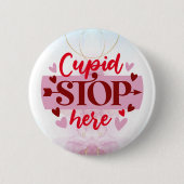 Liebe Alert: Cupid, Stopp Here Button (Vorderseite)