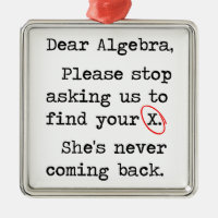 Liebe Algebra stoppt bitte, uns zu fragen, um Ihr