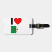 Liebe Algerie Gepäckanhänger (Vorderseite horizontal)