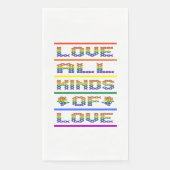 Liebe Alle Arten von Liebe Serviette (Vorderseite)