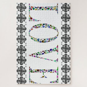 Liebe Alle Edelsteine Alle Farben Puzzle