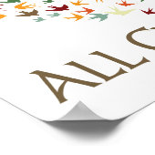 Liebe Alle Kreaturen Poster (Ecke)