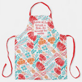 Liebe alle, vertrauen Sie ein paar, tun Sie falsch Schürze (Vorderseite)