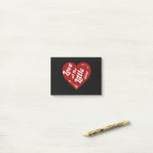 Liebe aller kleinen Dinge, die Design Post-it Klebezettel (Auf Schreibtisch)