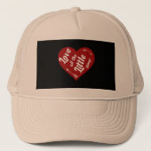 Liebe aller kleinen Dinge, die Design Truckerkappe (Vorderseite)