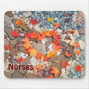 Liebe aller Serve aller pflegt Geschenke mousepads