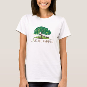 Liebe aller Tiere T-Shirt