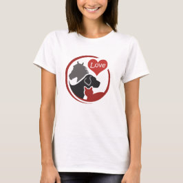 Liebe aller Tiere T-Shirt