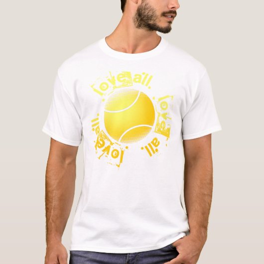 Liebe alles Tennis T-Shirt (Vorderseite)
