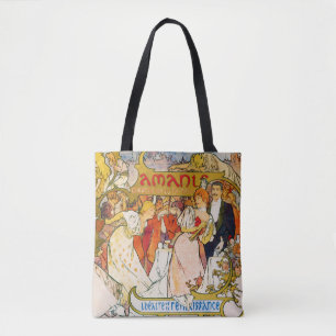 Liebe, Alphonse Mucha Tasche