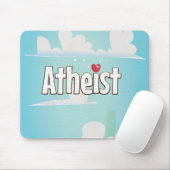Liebe als Atheist Mousepad (Mit Mouse)