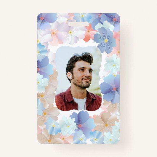 Liebe als Blume Ausweis (Vorderseite)