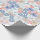 Liebe als Blume Geschenkpapier (Ecke)