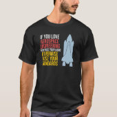 Liebe als Flugzeugingenieur G T-Shirt (Vorderseite)