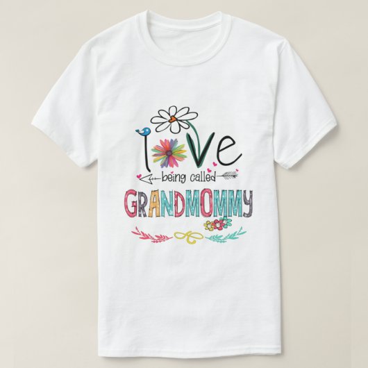 Liebe als Großmama-Shirt T-Shirt (Design vorne)