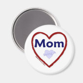 Liebe als Mama Magnet (Vorderseite/Rückseite)