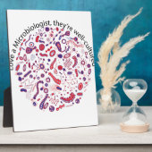 Liebe als Mikrobiologe Fotoplatte (Seite)