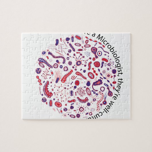 Liebe als Mikrobiologe Puzzle (Horizontal)