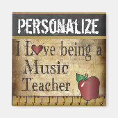 Liebe als Musiklehrer Magnet (Vorne)