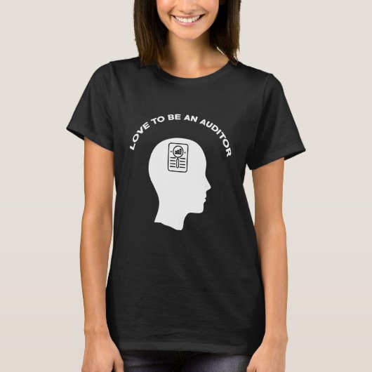 Liebe als Rechnungsprüfer und T-Shirt (Vorderseite)