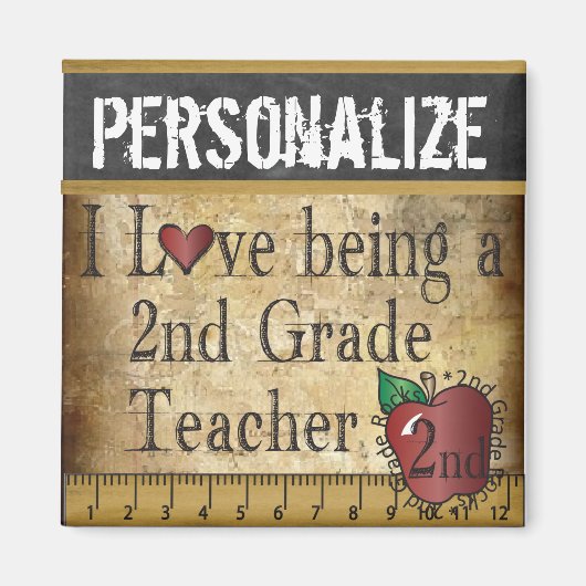 Liebe als zweitklassiger Lehrer Magnet (Vorne)