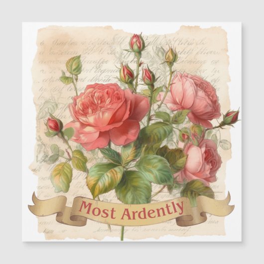 LIEBE - am argsten - Herr Darcy Magnetkarte (Vorderseite)